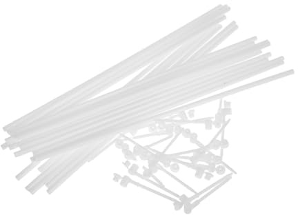 FOYTOKI 20set Pinwheel Rods Windmill Accessories Sturdy Diy Craft Sticks for Kite Making and Decoration