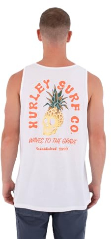 Hurley Herren Berjim Tank T-Shirt (1er Pack)
