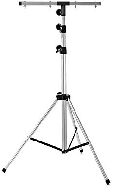 Silver Adjustable Aluminium Lighting Stand with 1.22 m T Bar