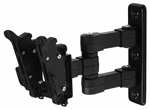 AVF Multi-Position TV Wall Mount - TV & Monitor Wall Bracket with Extendable Arm - Swivel & Tilt - Full Motion - Upgraded To Screens Up to 32 - Universal VESA - All Fixings Provided - NEL104B