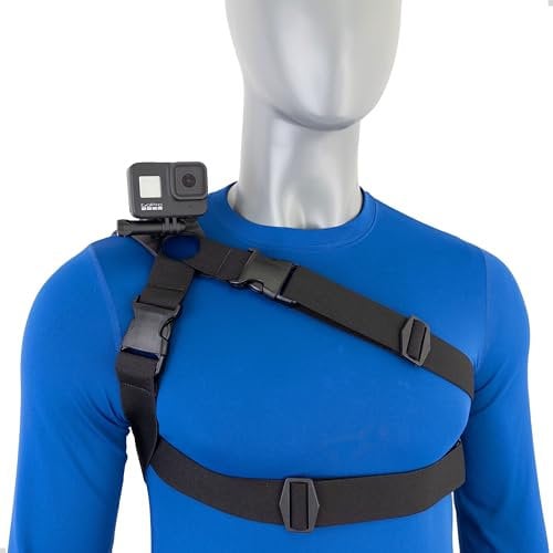 STUNTMAN 360 - Soporte de Hombro para GoPro y Otras Cámaras de Acción