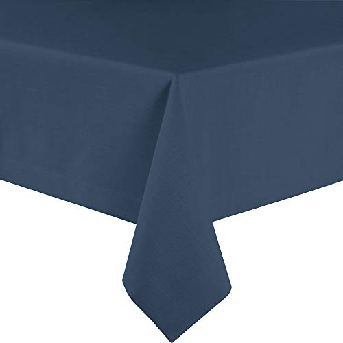 Sander Tischdecke Loft fleckabweisend Jeansblau Größe 150x250 cm