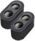 Carkio 127-9252 - Filtro dell'Aria con Filtro 127-9288 per Tosaerba Toro 74657 74661 74675 74680 74723 74731 74760 74775 74784 74787 74790 74793 74797