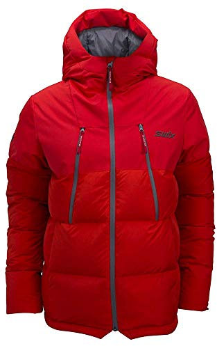 Swix Surmount Down Parka Unisex - Fiery red