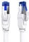Primewire - Cat 8 Ethernet Cable 7.5M Round Gigabit Network LAN Cable RJ45, Ethernet Network Lead High Speed 40Gbps 2000Mhz SFTP Patch Cable For PC TV Switch PS5 PS4 Xbox Router Modem Mac Laptop