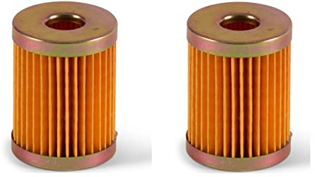 2x Ersatzfilter für Messing Kraftstofffilter Brass Fuel Filter Benzin Kraftstoff Benzinfilter Ersatzteil Boot Außenborder Kartusche