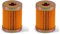 2x Ersatzfilter für Messing Kraftstofffilter Brass Fuel Filter Benzin Kraftstoff Benzinfilter Ersatzteil Boot Außenborder Kartusche