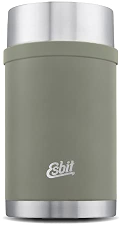 Esbit Sculptor Stainless Steel Thermal Food Container, BPA , Silver, Black & More, 500ml, 750ml & 1 Litre Food Container for Hot & Cold Food, Soups and Salads, School & Work