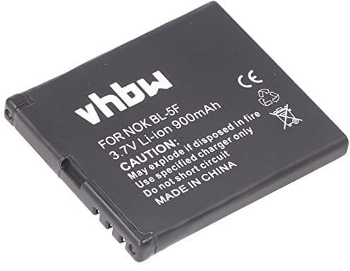 Li-Ion-Akku - 900mAh (3.7V) für Handy, Smartphone, Telefon wie Bea-Fon, Nokia BL-5F, BS-18
