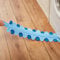Coopers of Stortford - Long-Reach Flat Flexible Cleaning Dusters 80cm with Machine Washable Fabric Heads Blue 2 Pack