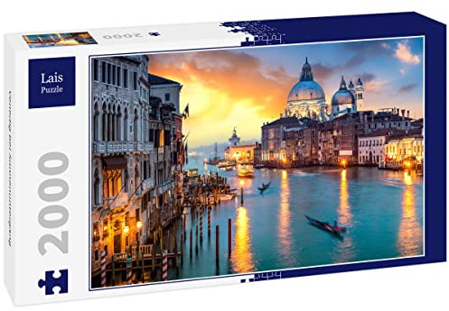 Lais Puzzle Venedig bei Sonnenuntergang 2000 Teile