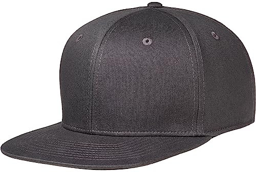 Pembroke® Snapback Cap, Herren und Damen, Blank, Anthrazit