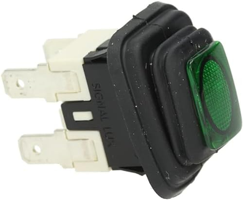 Ricambi Didiesse Frog Porta Cialda Guarnizione per Macchina Caffe DIDIESSE Frog Ricambi Dado Filtro Spessore Oring Coperchio Termostato Resistenza Guarnizione Decalcificante (Interruttore Verde)