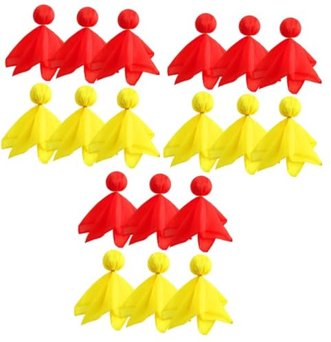 Milisten 18 STK Fußball- Requisiten Für Sportschiedsrichter Fußball-Schiedsrichter-Requisiten Rotes Zubehör Beamte American-Football-straffahne Amerikanischer Stil Das Schild