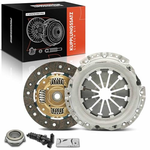 Frankberg 1x Kupplungssatz mit Ausrücklager 20 Zähnezahl Replace# 55256356 | Kompatibel mit Mito 955 1.4L 2008-2018 Punto 199 1.2L 1.4L 2012-2023 Qubo 225 1.4L 2009-2023