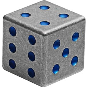 Spielwürfel aus Metall, kleine Würfel aus Titan – Spielen Schreibtisch-Spielzeug Würfel – kleine Würfel von 14 mm, graues sechsseitiges interaktives Spielzeug, Familienspielwürfel aus Titanlegierung