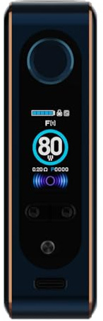 Vaporesso GEN SE Mod - 80W Box Mod Support 510 Thread Atomizer itank T Tank, DTL Vaping, Battery (Not Included), 0.96 Inch TFT Screen E-Cigarette Vaporizer No Nicotine (Azul Tormenta)