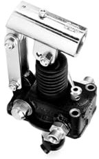 Handpumpe für doppeltwirkenden Zylinder 45cm³ 280bar mit Entlastungsventil PMD 45byB-s (6057.1046 -standard) + Hebel