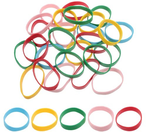 OFFSCH 1 Satz Elastische Bänder Heavy Duty Dicke Gummibänder Starke Elastische Bänder Für Mülleimer