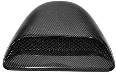 Presa Flusso D'Aria Auto Per Cofano Aspirazione Flusso D'aria Universale Per Auto Scoop Vent Coperture Decorative Fibra Carbonio Copri Motore Anteriore Sfiato Stile Racing Prese D'aria Cofano Motore