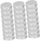 MAGICLULU Aluminum Cap Set for Jars 53mm Large Lids Food Containers Lids Leakproof Threaded Easy to Clean