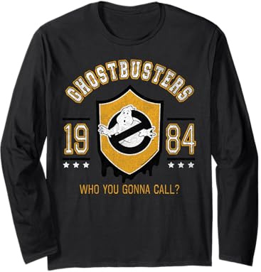 Ghostbusters 1984 Shield-Poster Langarmshirt
