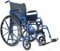 MOBILITY Plus+ Rollstuhl RIO - faltbarer Transportrollstuhl mit Schiebegriffen - Leichter Greifreifen-Rollstuhl - Sitzbreite 40 cm - klappbare Fußstützen & Armlehnen