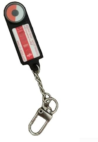 Niceminiwall Tragbarer Umwälzpumpen-Tester, Wechselstrom-Detektor, Magnetventil, Sanitär-Heizungssystem, Wartungswerkzeug, kompaktes Schlüsselring-Design (schwarz)