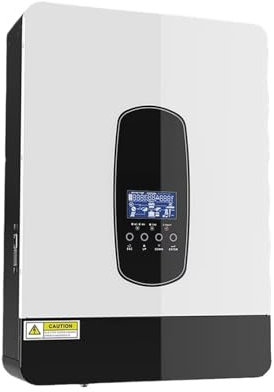 ZSGHJA Convertisseur Onduleur Solaire Hybride 2,2 KVA 3,2 KVA 4,2 KVA 7 KVA Onduleur Sinusoïdal Pur 12 V 24 V 48 V 230 V Chargeur Solaire MPPT onduleur de Voiture(48V,7000VA(6200W))
