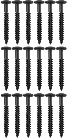 Dayysiuy Tornillos Para Persianas,Clavijas de Presión de 8 cm para Mosquiteras - Accesorios de Montaje para Cerraduras Topes Bordes de Puertas Armarios Hogar Profesionales Constructores