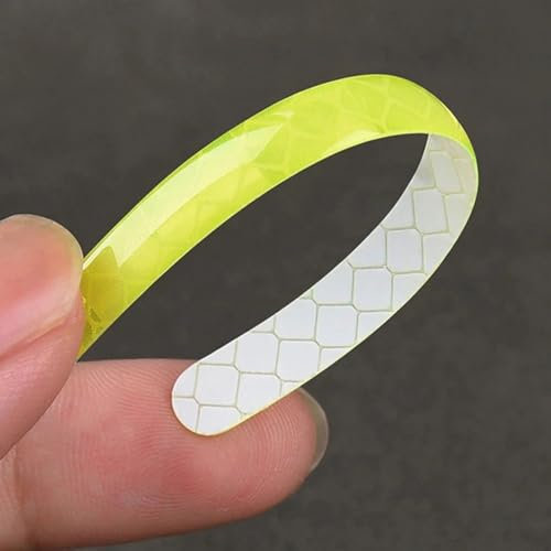 Reflektierende Aufkleber für Fahrrad- und Motorradreifen, 20 Stück für erhöhte Sichtbarkeit