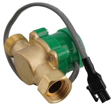 Bomba de circulación de agua caliente y fría G1/2-1/2, 1,5 A, accesorios de latón.