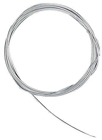 Rayher 2112022 Schmuckdraht, matt, 0,4 mm, SB-Btl. 2 m, kunststoffumma