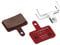 Tektro Unisex-Adult P20.11 Hochleistungsscheiben-Pad, Metall-Keramikmischung, 2 Sets, Red, Keine