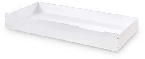 Julian Bowen Ellie Unterbett-Rollbett/Aufbewahrungsschublade, Weiß, Einzelbett