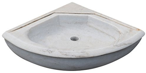 Biscottini vasque à poser salle de bain 50x50x15 cm | Lavabo salle de bain Made in Italy | Lavabo wc en marbre