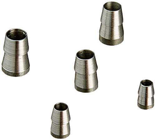 CONNEX Ringkeile Set 7-8 - 10-11 - 12 mm - Verchromt - Ringkeile Set für Hämmer und Fäustel - Holzkeile mit verschiedenen Größen: Ø 7-12 mm/Hammerkeile / COXT856040