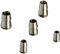 CONNEX Ringkeile Set 7-8 - 10-11 - 12 mm - Verchromt - Ringkeile Set für Hämmer und Fäustel - Holzkeile mit verschiedenen Größen: Ø 7-12 mm/Hammerkeile / COXT856040