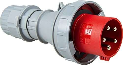 as - Schwabe fiche CEE 400V / 63A, IP44 asrcial, chantier de construction, 60423