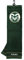 Team Golf NCAA Colorado State Rams Embroidered Golf Towel, Checkered Scrubber Design, Embroidered Logo