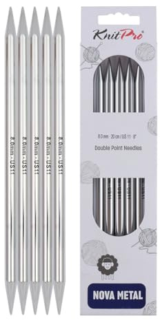 KnitPro Nova Double Pointed Needles 8 (20cm) | 8.00mm