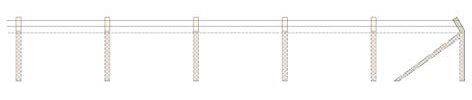 Ratio 437 Modern Style Wooden Fencing Kit