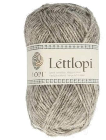 Léttlopi 1522-0056 Yarn, ash Heather, 50g/1.75oz. 100m/109yd, 100 metres