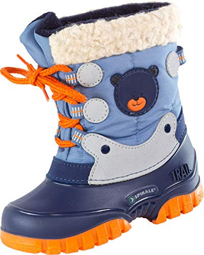 Spirale Fabi Bottes de Neige, Bleu (Celeste 02319226), 27 EU