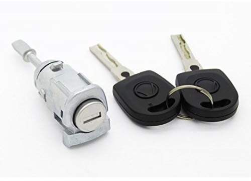 Kit serratura + barillet porte anteriore sinistra compatibile con Volkswagen Passat Golf 4 Bora Multivan Fox + chiavi 3b0837167 @ pro-plip