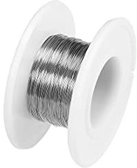sourcing map 0,1 mm 38AWG Heizwiderstandsdraht Nichrome Kabel für Heizelemente 115ft de