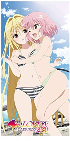 To Love Ru - Momo & Yami * Badetuch / Strandtuch / Handtuch * 150 x 75 cm