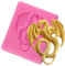 Bongles 3D Tier Drachen Food Grade-silikon-Form Seife EIS-Kuchen-Form Praline-Fondant-Press-Kuchen-Werkzeug