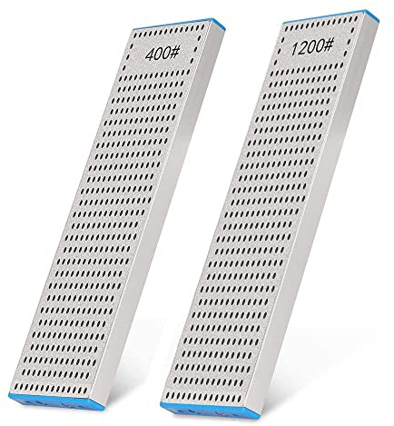 Diamond Flattening Stone Lapping Plate Double-Sided (400&1200) Grit Diamond Sharpening Plate Fixing Stone Flattener