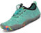 SAGUARO Enfants Chaussures de Trail Chaussures Minimalistes pour Garçons et Filles Respirant Antidérapant Barefoot Chaussures de Sport Running Extérieur Vert 35 EU
